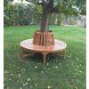 1.7m Teak Round Tree Seat - 1
